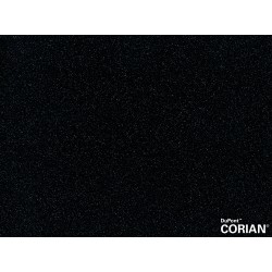 Deep Black Quartz Corian