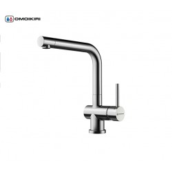 Кухонный смеситель OMOIKIRI KORIYAMA нержавеющая сталь
