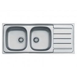 ALVEUS LINE 100 NAT-90 1160X500 2X нерж.сталь ALVEUS LINE 100 NAT-90 1160X500 2X нерж.сталь