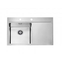 ALVEUS PURE 40L KMB-90 790X525 1X левая нерж.сталь ALVEUS PURE 40L KMB-90 790X525 1X левая нерж.сталь