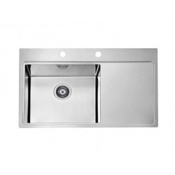 ALVEUS PURE 50L KMB-90 860X525 1X левая  нерж.сталь