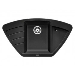 Blanco ZIA 9 E SILGRANIT PuraDur черный