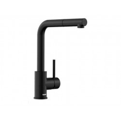 Blanco MILA-S черный матовый (выдвижной шланг) Blanco MILA-S черный матовый (выдвижной шланг)