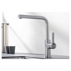 Blanco LANORA-F нерж. сталь смеситель (монтаж перед окном) Blanco LANORA-F нерж. сталь смеситель (монтаж перед окном)