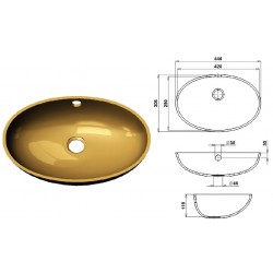 Раковина интегрированная Corian